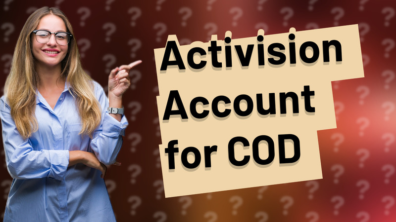 Activision Account for COD