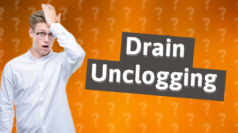 Drain Unclogging