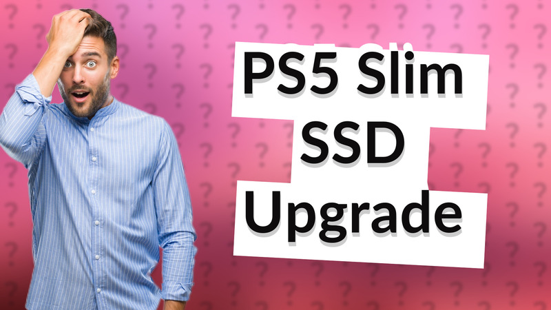 PS5 Slim SSD Upgrade