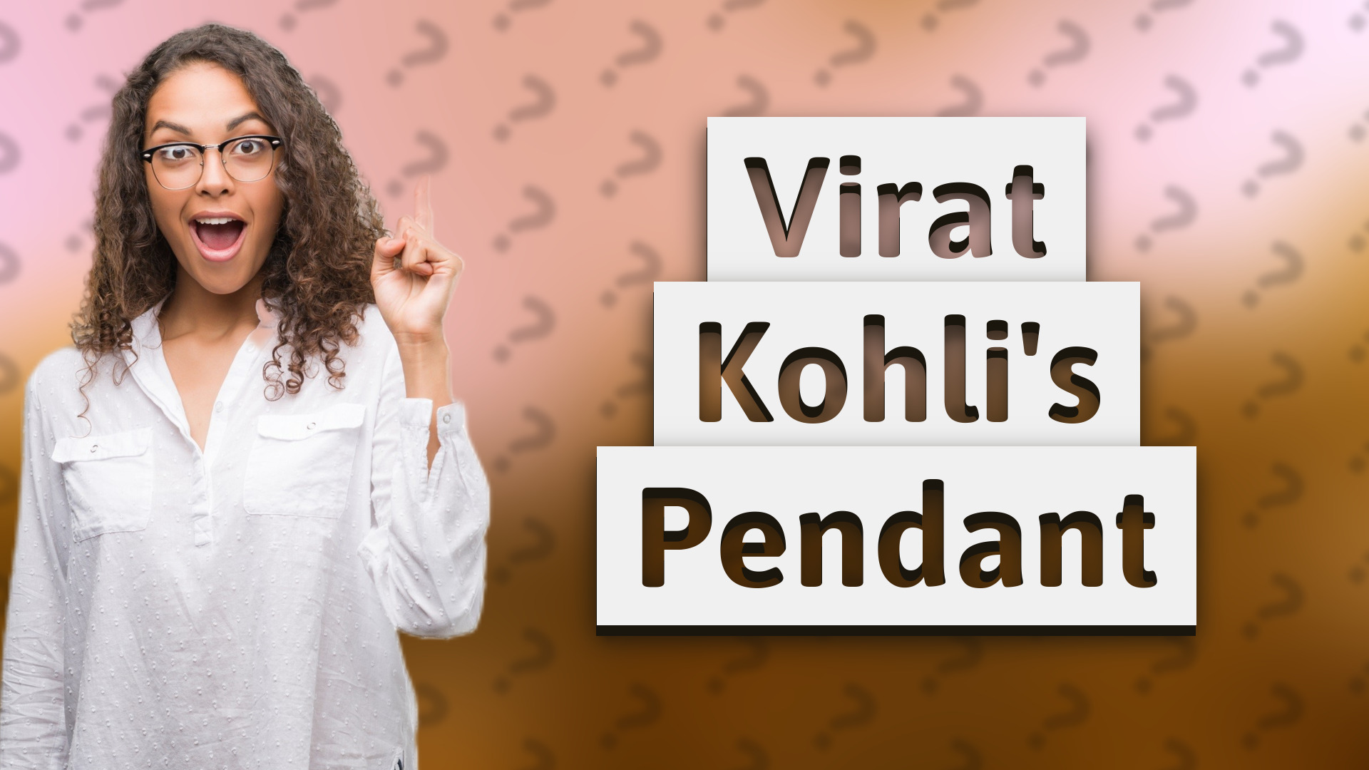 Virat Kohli's Pendant
