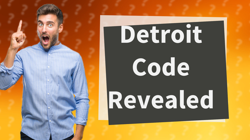 Detroit Code Revealed