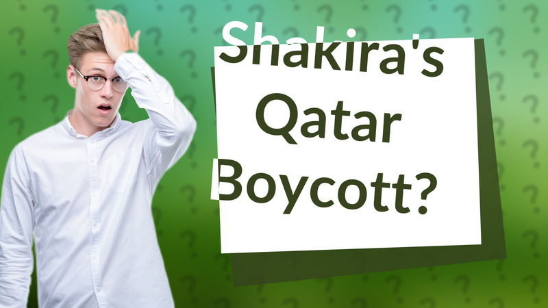 Shakira's Qatar Boycott?