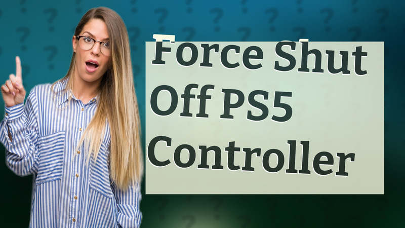 Force Shut Off PS5 Controller