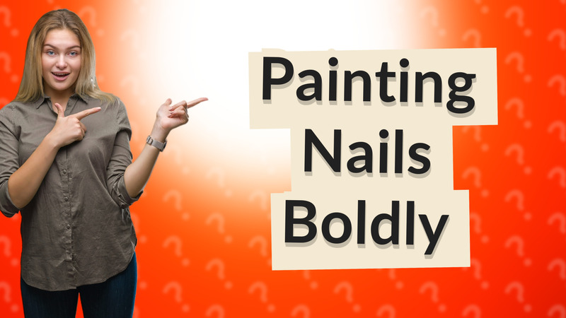 Painting Nails Boldly