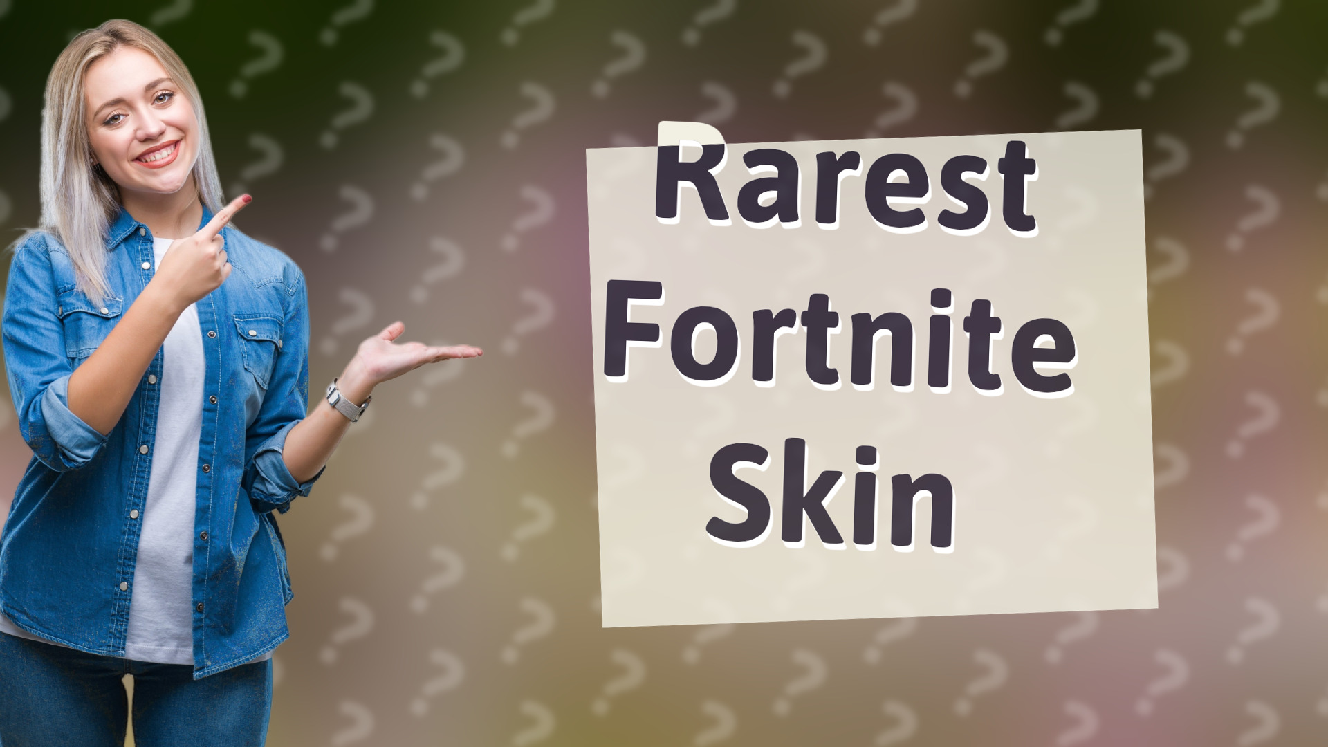 Rarest Fortnite Skin