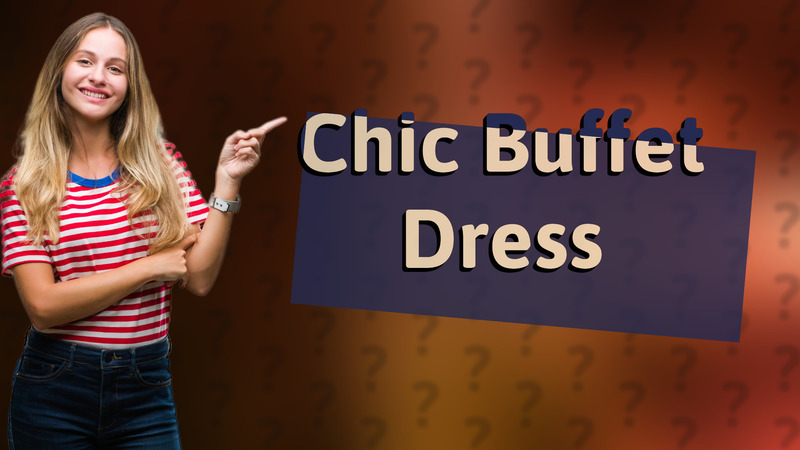 Chic Buffet Dress