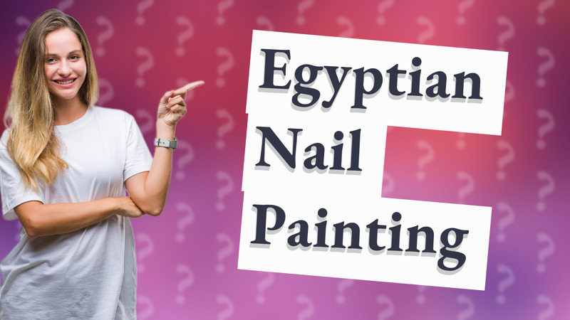 Egyptian Nail Painting