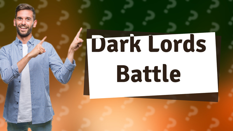 Dark Lords Battle