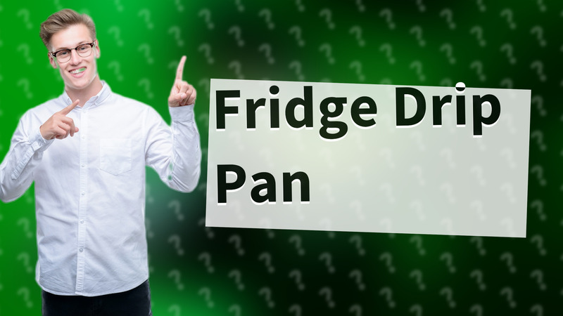 Fridge Drip Pan