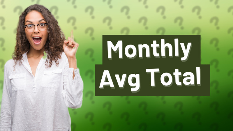 Monthly Avg Total