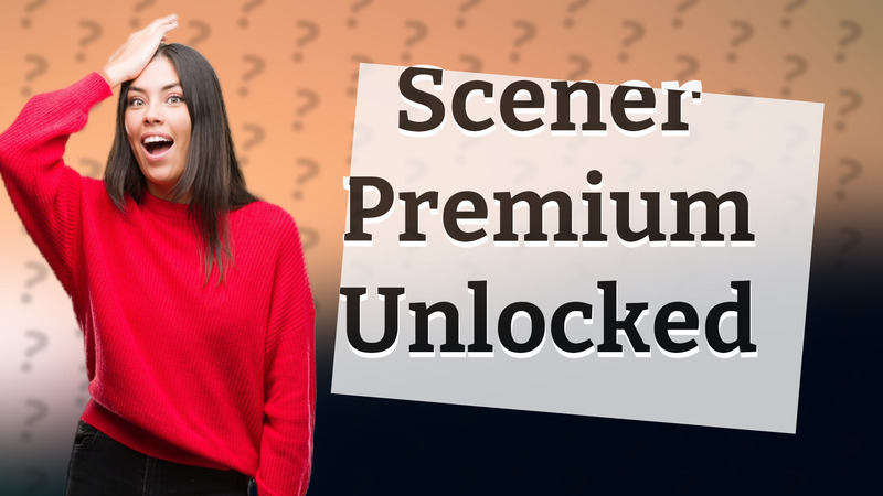Scener Premium Unlocked