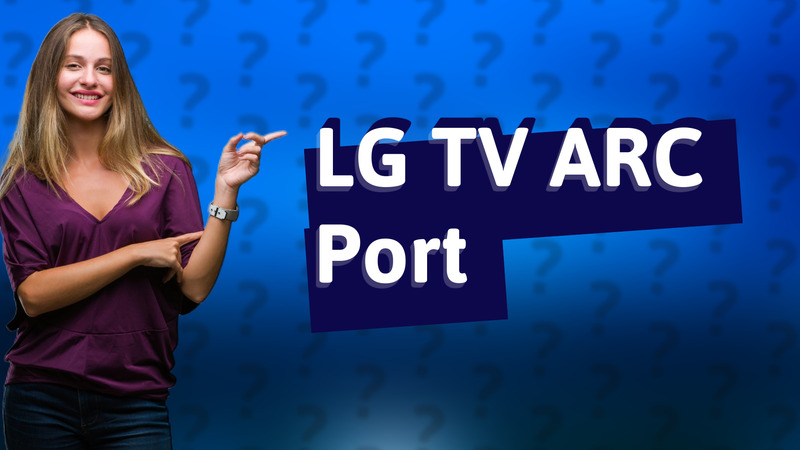 LG TV ARC Port