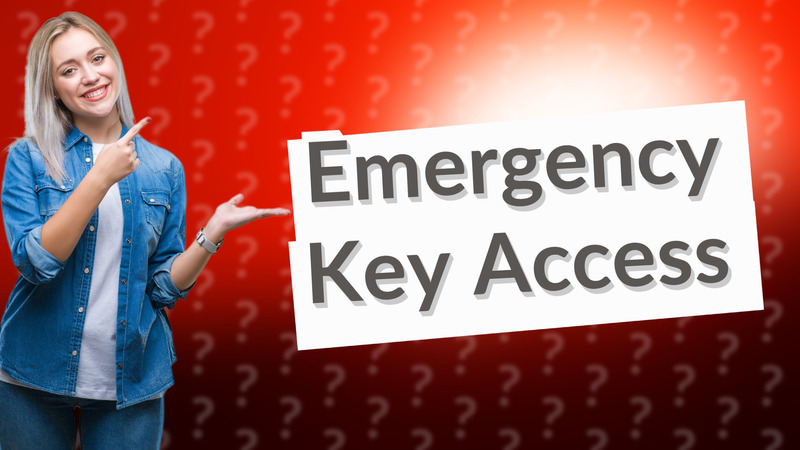 Emergency Key Access