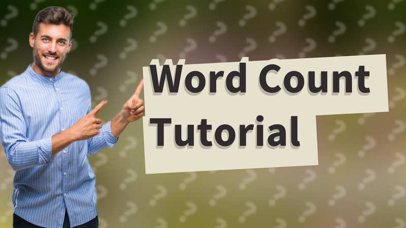 Word Count Tutorial