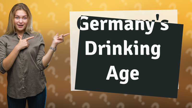 Germany's Drinking Age