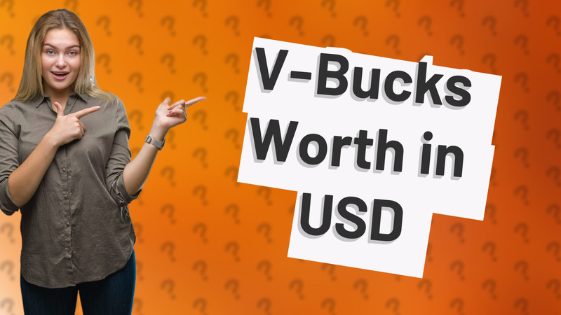 V-Bucks Worth in USD