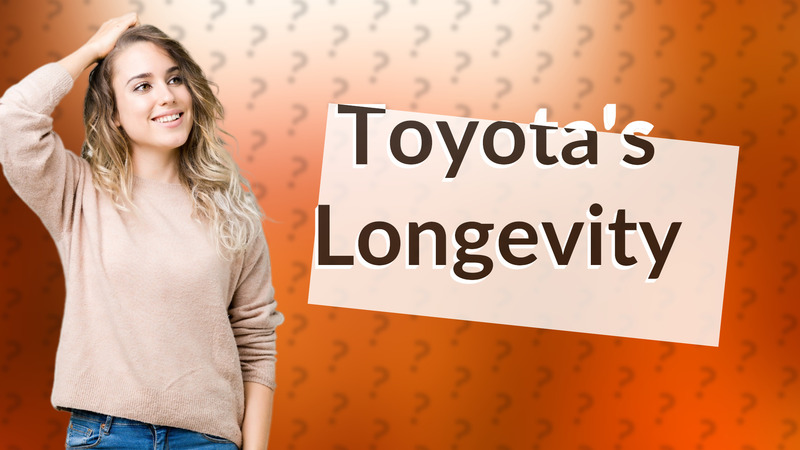 Toyota's Longevity