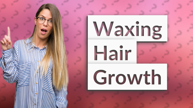 Waxing Hair Growth