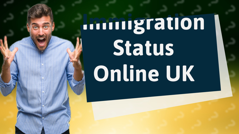 Immigration Status Online UK
