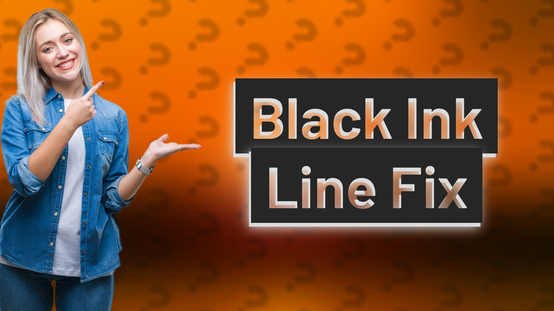 Black Ink Line Fix