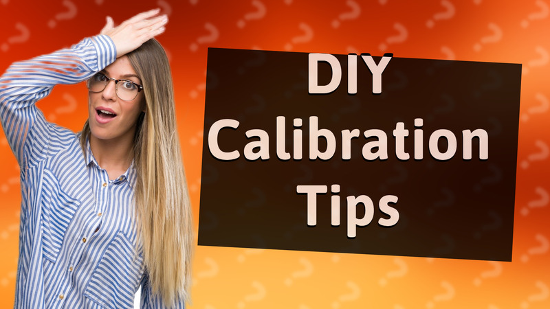 DIY Calibration Tips