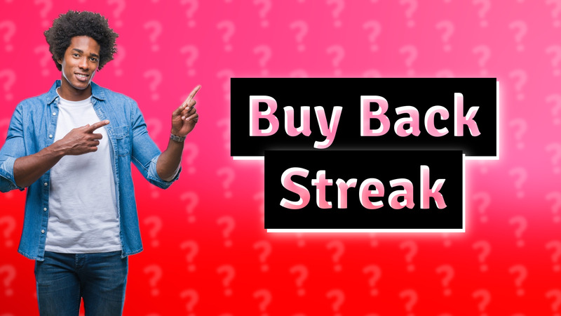 Buy Back Streak