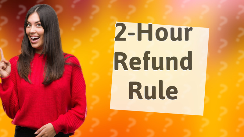 2-Hour Refund Rule
