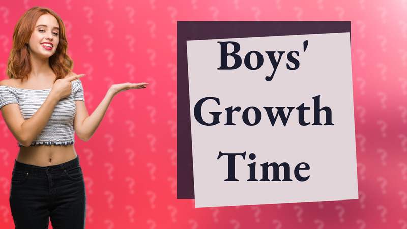 Boys' Growth Time