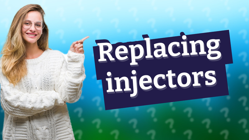 Replacing injectors