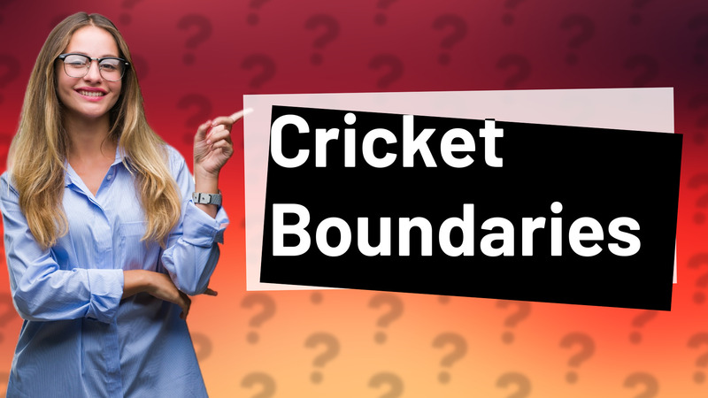 Cricket Boundaries