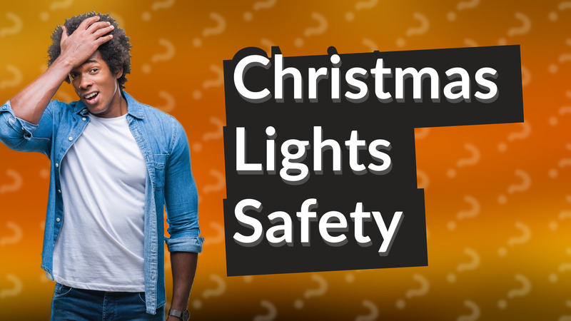 Christmas Lights Safety