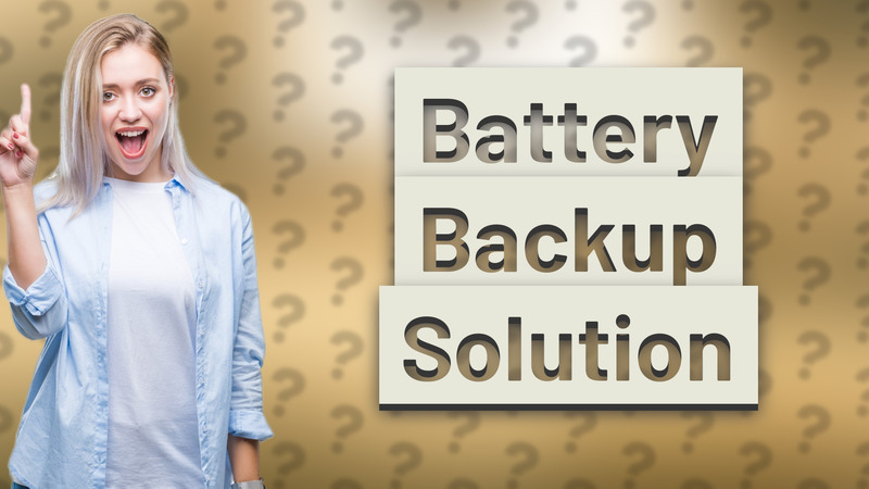 Battery Backup Solution