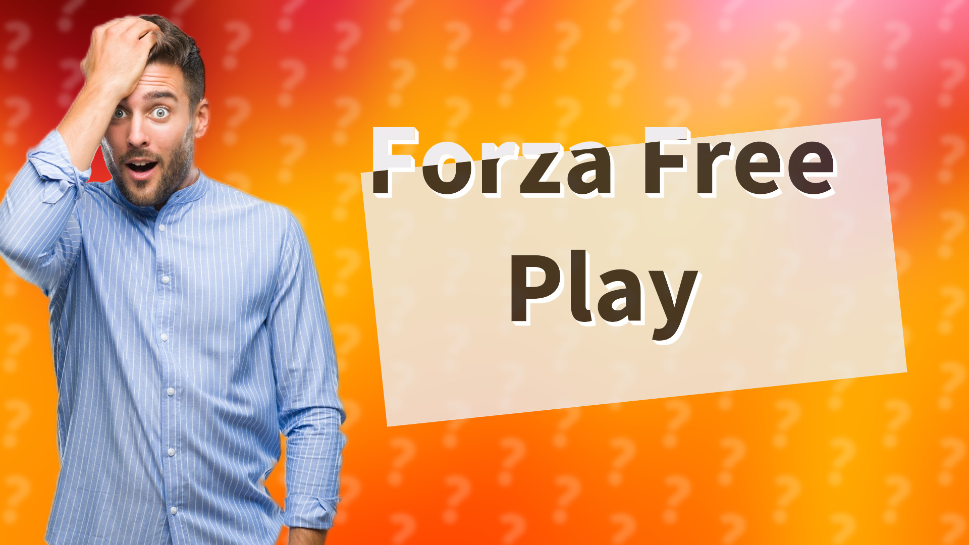 Forza Free Play