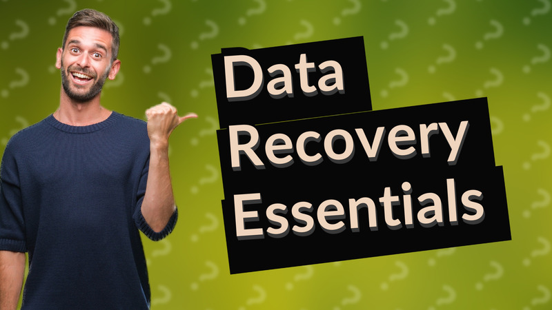 Data Recovery Essentials