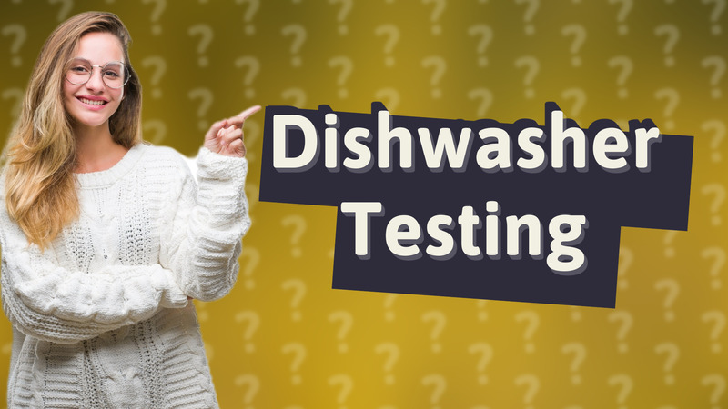 Dishwasher Testing