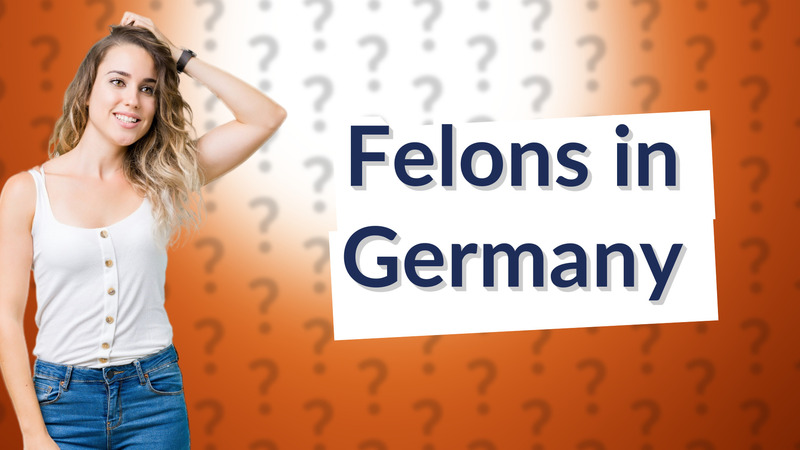 Felons in Germany