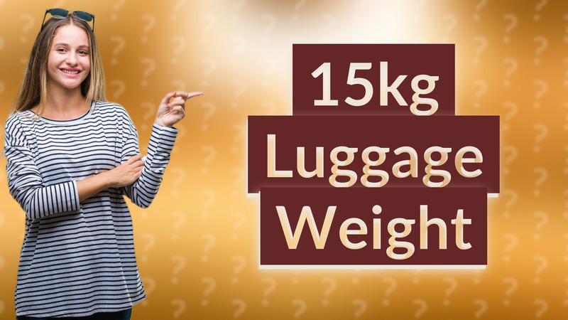 15kg Luggage Weight