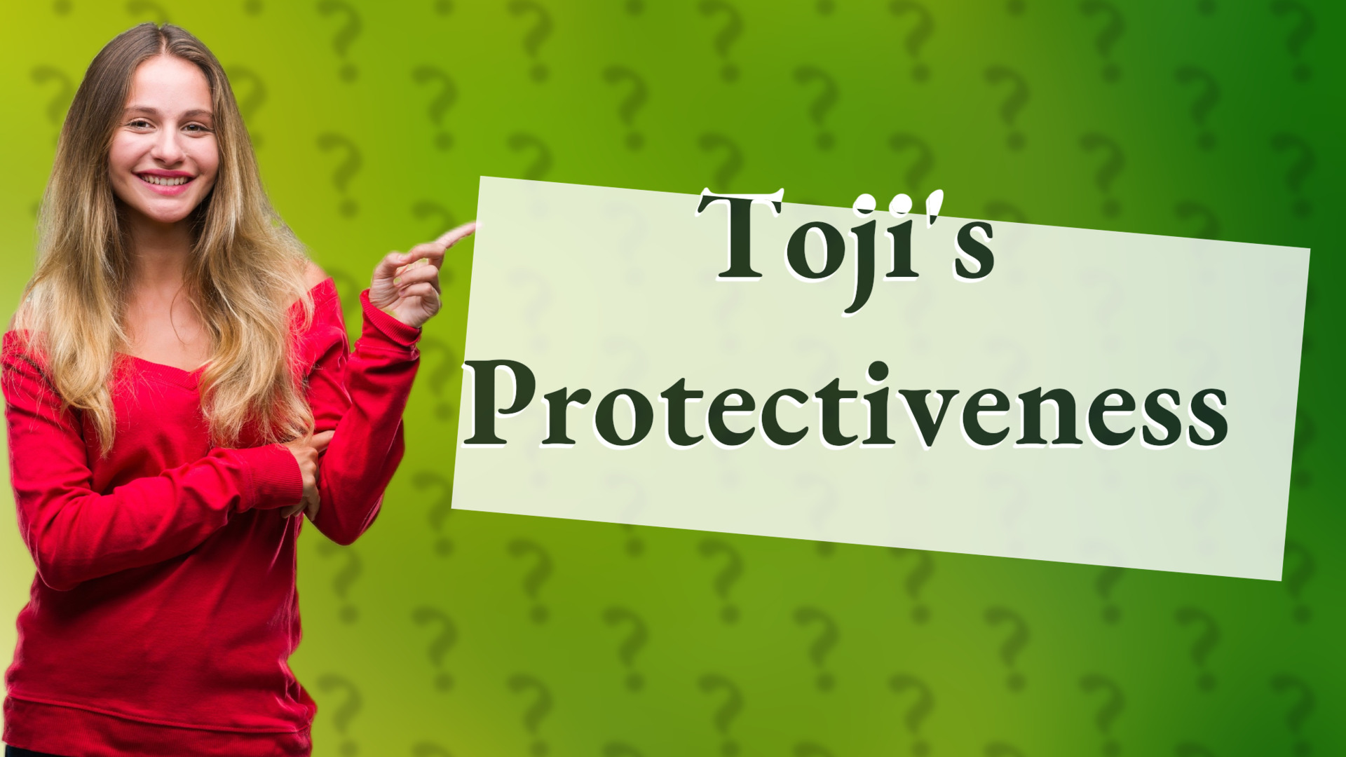 Toji's Protectiveness
