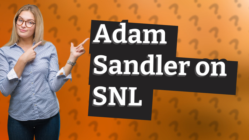 Adam Sandler on SNL