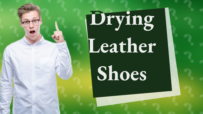 Drying Leather Shoes