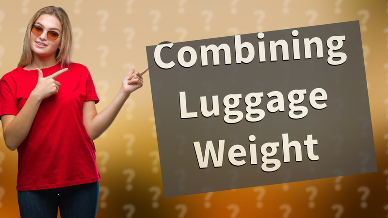 Combining Luggage Weight