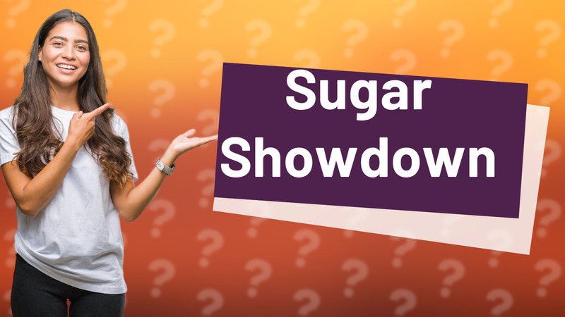Sugar Showdown