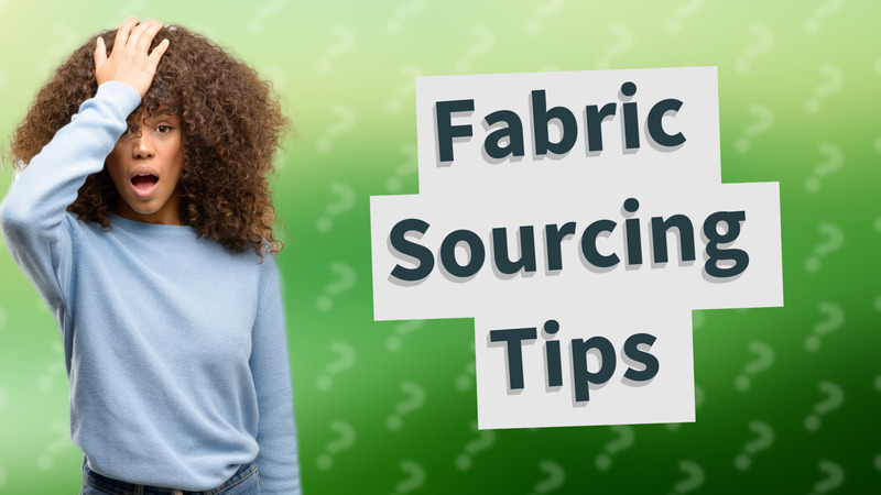 Fabric Sourcing Tips