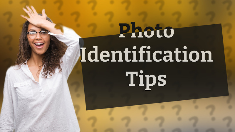 Photo Identification Tips