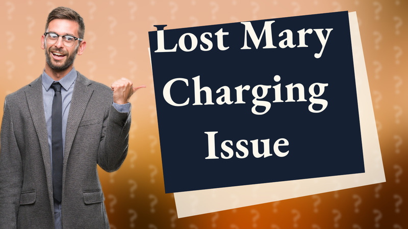 Lost Mary Charging Issue