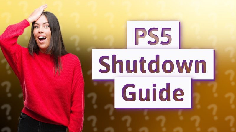 PS5 Shutdown Guide