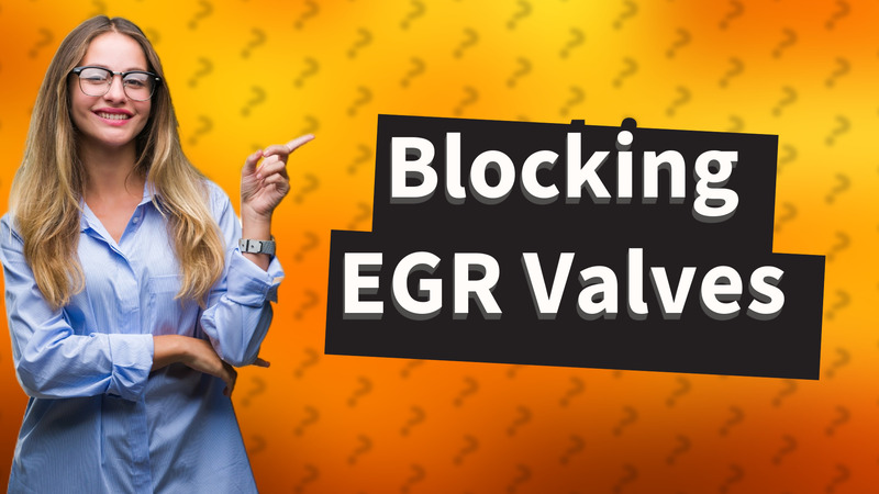 Blocking EGR Valves