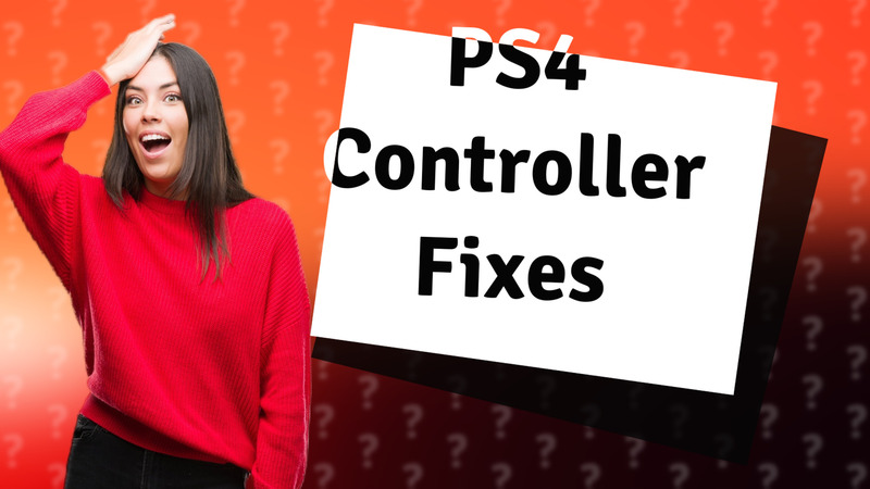 PS4 Controller Fixes