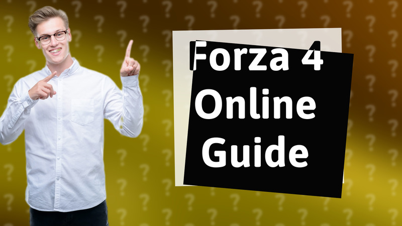 Forza 4 Online Guide