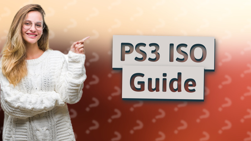 PS3 ISO Guide